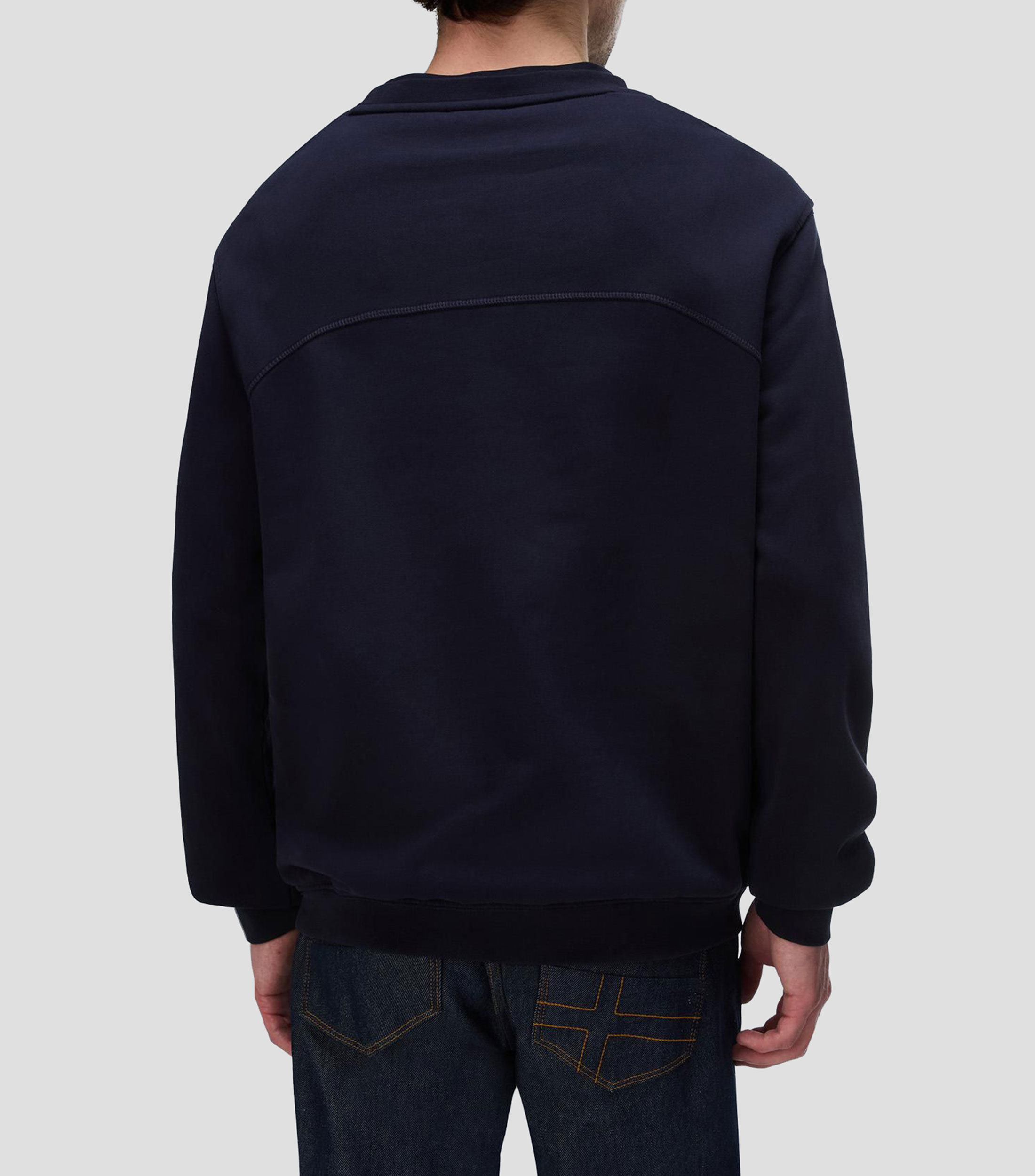 Sudadera Badge French Terry Hombre